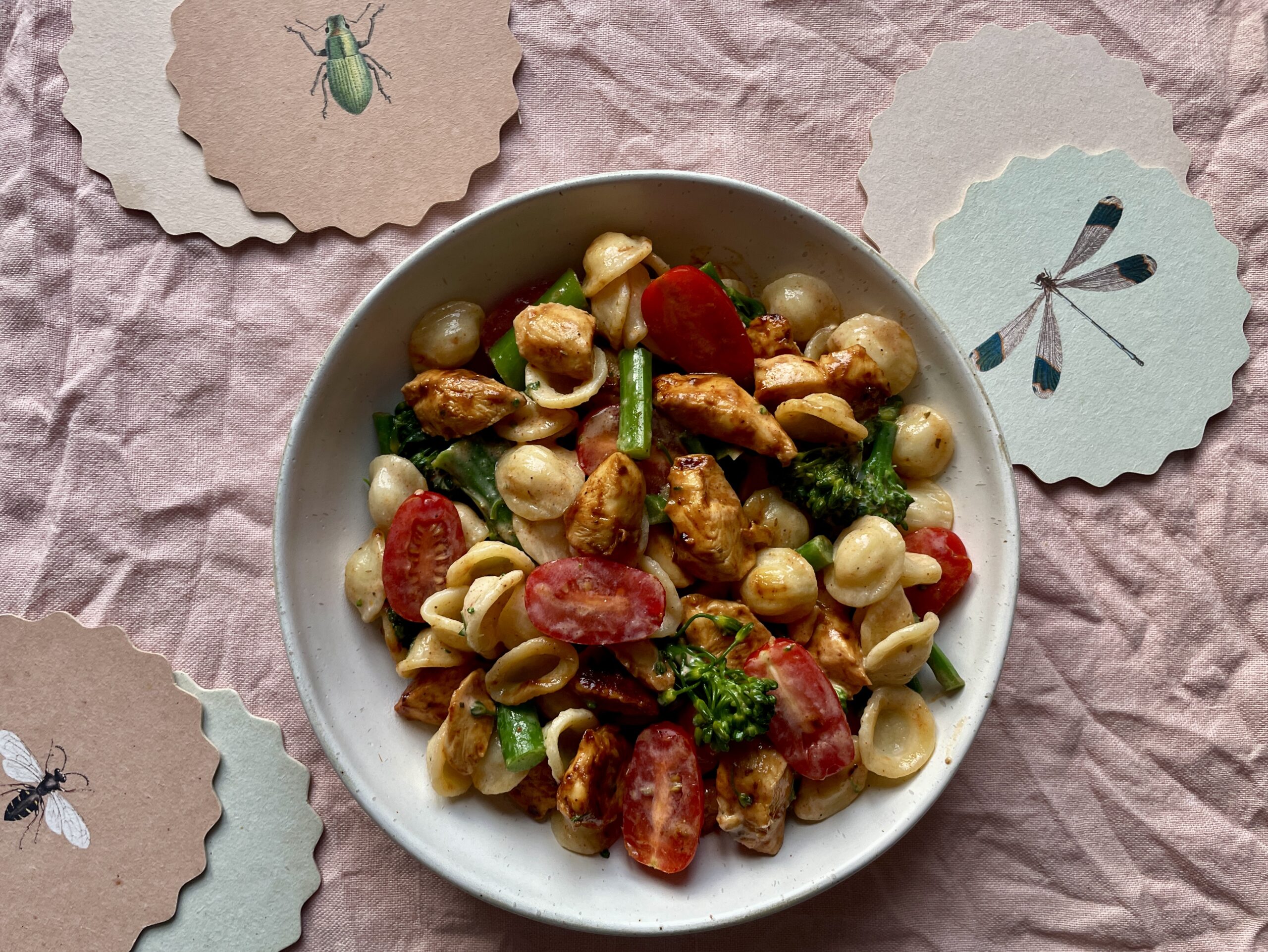 BBQ Chicken Pasta Salad – High Protein & Easy